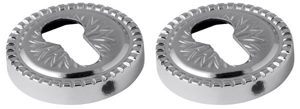 Накладка CYLINDER ET/CL-CP-8 Хром 2 шт.